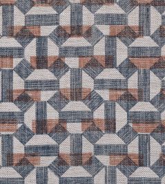 Salina Wallpaper by Fermoie Denim Salina Wallpaper by Fermoie Denim