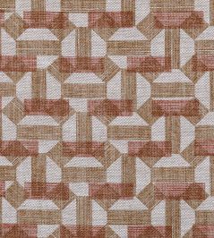 Salina Fabric by Fermoie Rust Salina Fabric by Fermoie Rust