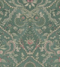 Saluti Wallpaper by Eijffinger Green Saluti Wallpaper by Eijffinger Green