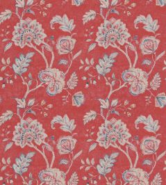 Samarra Fabric by Nina Campbell Red Samarra Fabric by Nina Campbell Red
