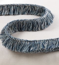 Sambu Fringe Trimming by Romo Indigo Sambu Fringe Trimming by Romo Indigo