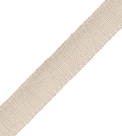 Positano Linen Border 25MM Trimming by Samuel & Sons Bisque Positano Linen Border 25MM Trimming by Samuel & Sons Bisque
