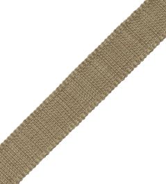 Positano Linen Border 25MM Trimming by Samuel & Sons Terra Verte Positano Linen Border 25MM Trimming by Samuel & Sons Terra Verte