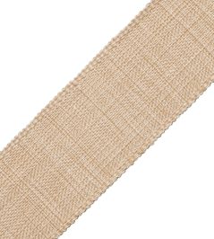 Positano Linen Border 50MM Trimming by Samuel & Sons Dijon Positano Linen Border 50MM Trimming by Samuel & Sons Dijon