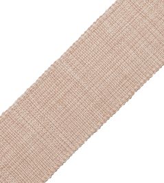 Positano Linen Border 50MM Trimming by Samuel & Sons Rosewater Positano Linen Border 50MM Trimming by Samuel & Sons Rosewater