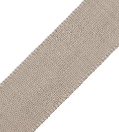 Positano Linen Border 50MM Trimming by Samuel & Sons Cement Positano Linen Border 50MM Trimming by Samuel & Sons Cement