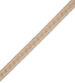 Aristotle Greek Key 16MM Trimming by Samuel & Sons Natural Aristotle Greek Key 16MM Trimming by Samuel & Sons Natural