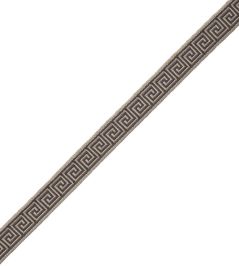 Aristotle Greek Key 16MM Trimming by Samuel & Sons Flint Aristotle Greek Key 16MM Trimming by Samuel & Sons Flint