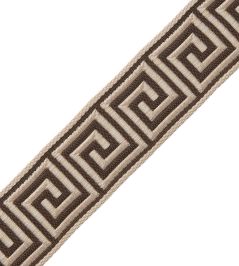 Aristotle Greek Key 35MM Trimming by Samuel & Sons Chocolate Aristotle Greek Key 35MM Trimming by Samuel & Sons Chocolate