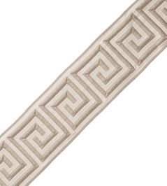 Aristotle Greek Key 35MM Trimming by Samuel & Sons Mourning dove Aristotle Greek Key 35MM Trimming by Samuel & Sons Mourning dove