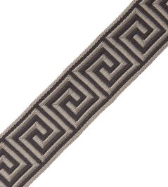 Aristotle Greek Key 35MM Trimming by Samuel & Sons Flint Aristotle Greek Key 35MM Trimming by Samuel & Sons Flint