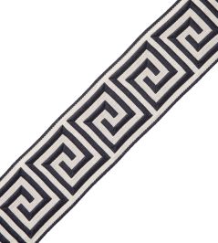 Aristotle Greek Key 35MM Trimming by Samuel & Sons Midnight Blue Aristotle Greek Key 35MM Trimming by Samuel & Sons Midnight Blue