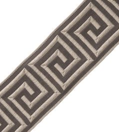 Aristotle Greek Key 70MM Trimming by Samuel & Sons Flint Aristotle Greek Key 70MM Trimming by Samuel & Sons Flint