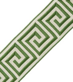 Aristotle Greek Key 70MM Trimming by Samuel & Sons Fern Aristotle Greek Key 70MM Trimming by Samuel & Sons Fern