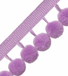 Dolce Pom Pom Fringe Trimming by Samuel & Sons Sugarplum Dolce Pom Pom Fringe Trimming by Samuel & Sons Sugarplum