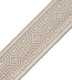 Aztec Border Trimming by Samuel & Sons Sandstone Aztec Border Trimming by Samuel & Sons Sandstone