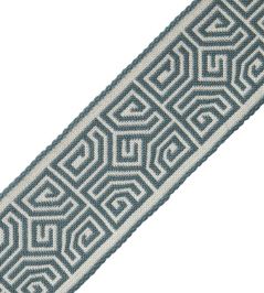 Aztec Border Trimming by Samuel & Sons Azul Aztec Border Trimming by Samuel & Sons Azul
