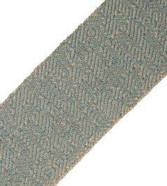 Cerro Border Trimming by Samuel & Sons Azul Cerro Border Trimming by Samuel & Sons Azul