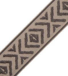 Mayan Border Trimming by Samuel & Sons Charcoal Mayan Border Trimming by Samuel & Sons Charcoal