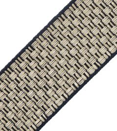 Tulum Border Trimming by Samuel & Sons Midnight Tulum Border Trimming by Samuel & Sons Midnight