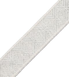 Somerset Geometric Border Trimming by Samuel & Sons Rain Somerset Geometric Border Trimming by Samuel & Sons Rain