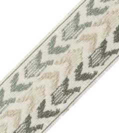 Somerset Ikat Border Trimming by Samuel & Sons Rain Somerset Ikat Border Trimming by Samuel & Sons Rain