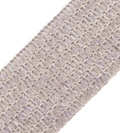 Somerset Openwork Braid Trimming by Samuel & Sons Heather Grey Somerset Openwork Braid Trimming by Samuel & Sons Heather Grey