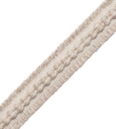 Somerset Strie Braid Trimming by Samuel & Sons Flax Somerset Strie Braid Trimming by Samuel & Sons Flax
