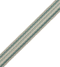 19mm Tiverton Border Trimming by Samuel & Sons Aqua 19mm Tiverton Border Trimming by Samuel & Sons Aqua