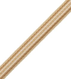 19mm Tiverton Border Trimming by Samuel & Sons Ocher 19mm Tiverton Border Trimming by Samuel & Sons Ocher