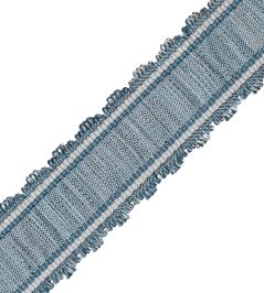 Tiverton Pleated Border Trimming by Samuel & Sons Marine Tiverton Pleated Border Trimming by Samuel & Sons Marine