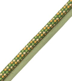 Veranda Cord With Tape Trimming by Samuel & Sons Jonquille Veranda Cord With Tape Trimming by Samuel & Sons Jonquille