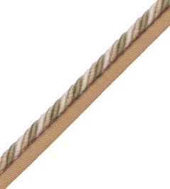 Veronique Cord With Tape 8MM Trimming by Samuel & Sons Linen Veronique Cord With Tape 8MM Trimming by Samuel & Sons Linen