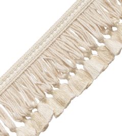 Veronique Tassel Fringe Trimming by Samuel & Sons Pearl Veronique Tassel Fringe Trimming by Samuel & Sons Pearl