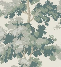 Raphael Wallpaper by Sandberg Dark Green Raphael Wallpaper by Sandberg Dark Green