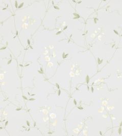 Sanna Wallpaper by Sandberg Green/Turquoise/Blue Sanna Wallpaper by Sandberg Green/Turquoise/Blue