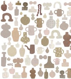 Emillia Wallpaper by Sandberg Pastel Emillia Wallpaper by Sandberg Pastel