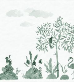 Wilton Wallpaper by Sandberg Jade Wilton Wallpaper by Sandberg Jade
