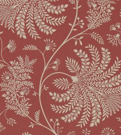 Mapperton Wallpaper by Sanderson Russet / Cream Mapperton Wallpaper by Sanderson Russet / Cream