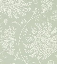 Mapperton Wallpaper by Sanderson Sage / Cream Mapperton Wallpaper by Sanderson Sage / Cream