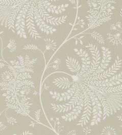 Mapperton Wallpaper by Sanderson Linen / Cream Mapperton Wallpaper by Sanderson Linen / Cream