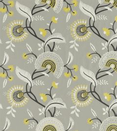 Hakimi Fabric by Sanderson Ash Grey Hakimi Fabric by Sanderson Ash Grey