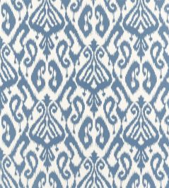 Kasuri Weave Fabric by Sanderson Indigo Kasuri Weave Fabric by Sanderson Indigo