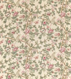 Caverley Fabric by Sanderson Rose/Pewter Caverley Fabric by Sanderson Rose/Pewter