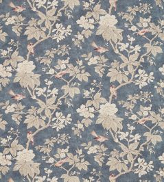 Chiswick Grove Fabric by Sanderson Indigo Chiswick Grove Fabric by Sanderson Indigo