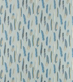 Lismore Fabric by Sanderson Indigo / Silver Lismore Fabric by Sanderson Indigo / Silver
