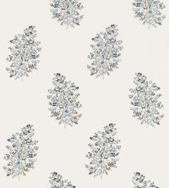 Wendell Embroidery Fabric by Sanderson Indigo / Wedgwood Wendell Embroidery Fabric by Sanderson Indigo / Wedgwood