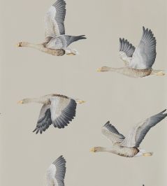 Elysian Geese Wallpaper by Sanderson Gilver Elysian Geese Wallpaper by Sanderson Gilver