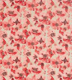 Embleton Fabric by Sanderson Claret/Linen Embleton Fabric by Sanderson Claret/Linen
