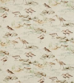 Estuary Birds Fabric by Sanderson Eggshell/Nest Estuary Birds Fabric by Sanderson Eggshell/Nest